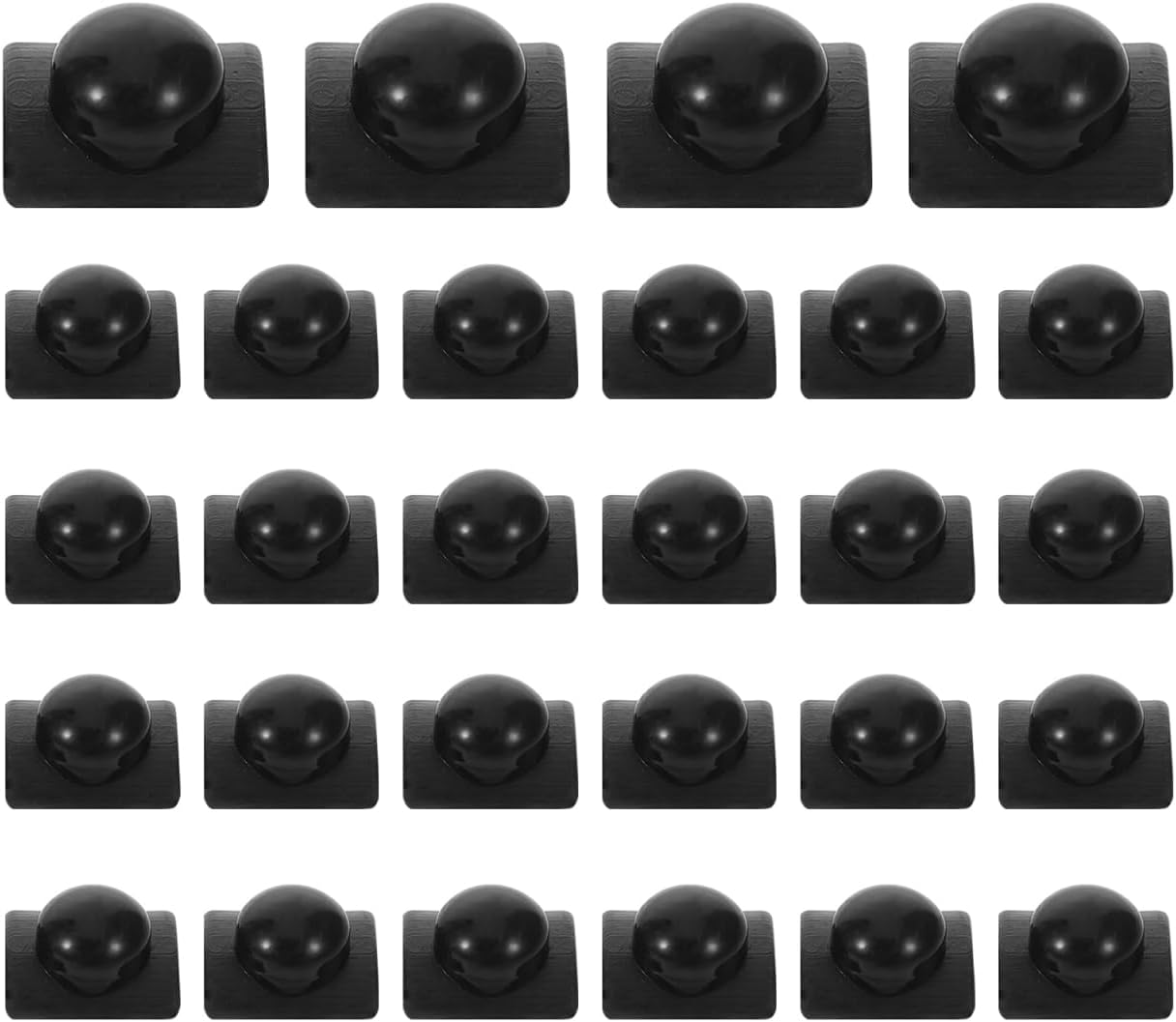 SUPVOX Waterproof Flashlight Switch Cap 30-Pack Silicone Push Button Cover for Outdoor Use Durable Mini Switch Protective Cover for Strong Flashlights Easy Installation