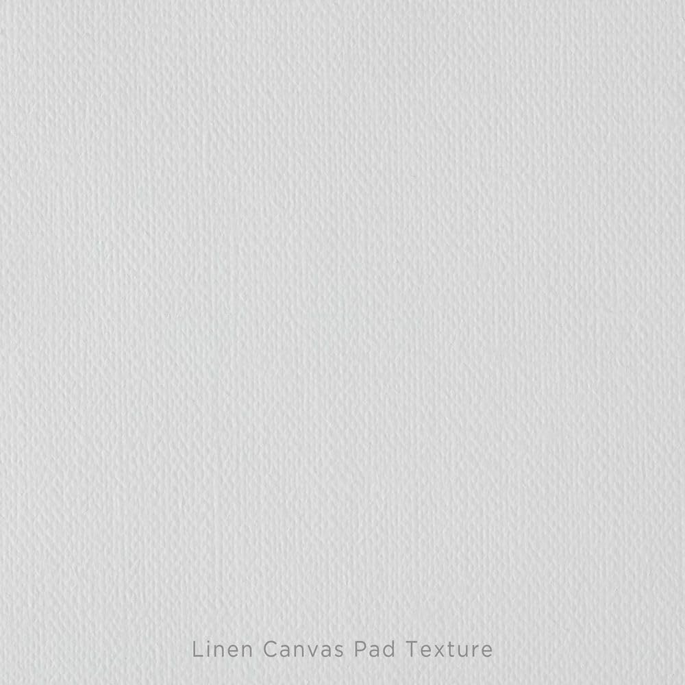 Centurion lino lienzo 10 hoja Pad 11 X 14 ml "universal acrílico blanco