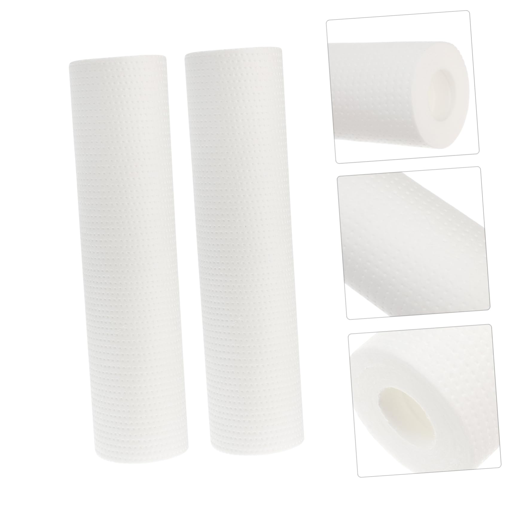6 Stück-Pack Sedimentfilter Wasserreiniger Zubehör 5 μm Hauswasserfilter aus Baumwolle mit Innenliegendem Spiraldesign Leicht für Ganzes Haus