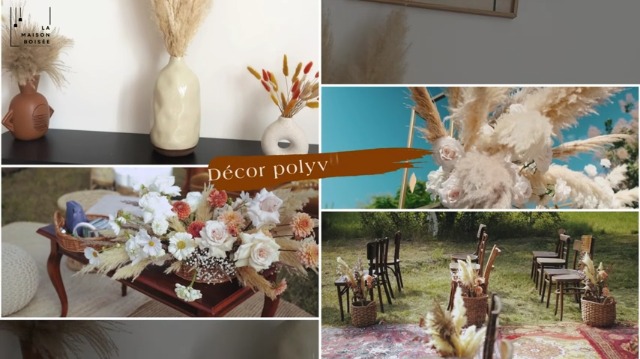 30 Pcs Herbe De La Pampa, 60 Cm Naturel Pampa Fleur Bouquet De Fleurs