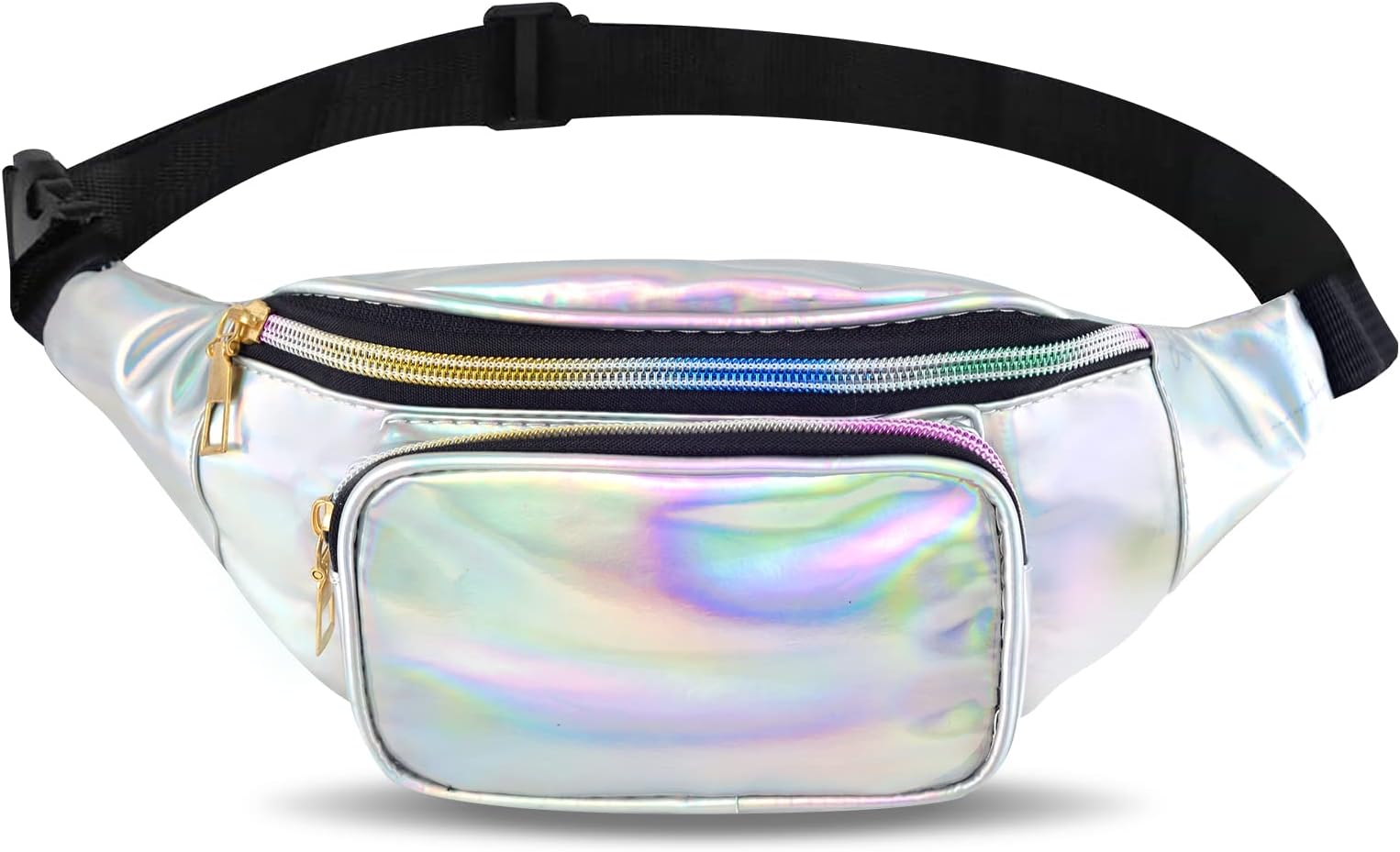 Glitzer Bauchtasche Bunt - Verstellbare Hüfttasche Für Sport & Alltag