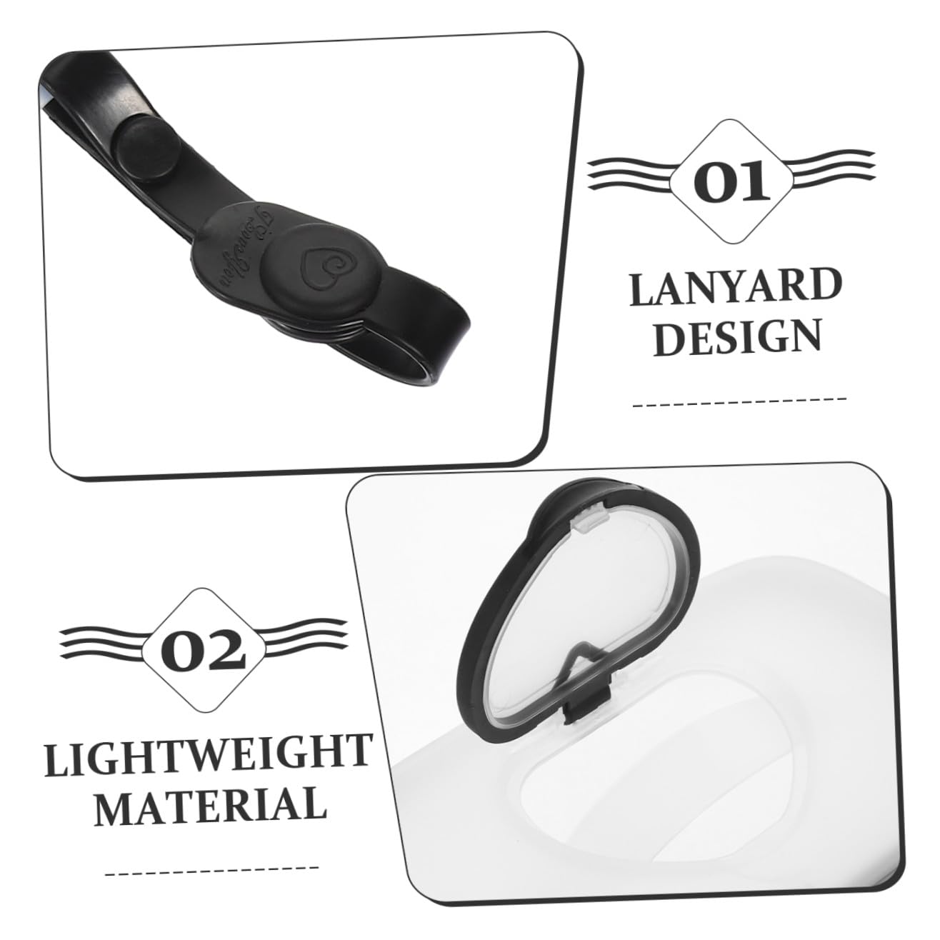 PRETYZOOM Distributeur De Lingettes Pour Salle De Bain 5 Pièces Porte-lingettes Pour Bébé Distributeur Portable