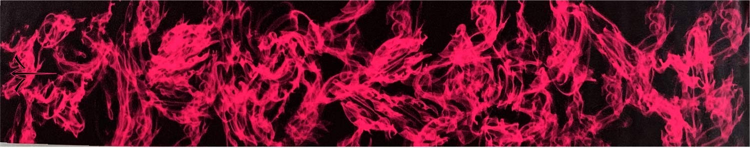 White Water Archery Fluorescent Pink Flo Neon Smoke Arrow Wraps 15 pc Pack Choose Length Width (4, 75)