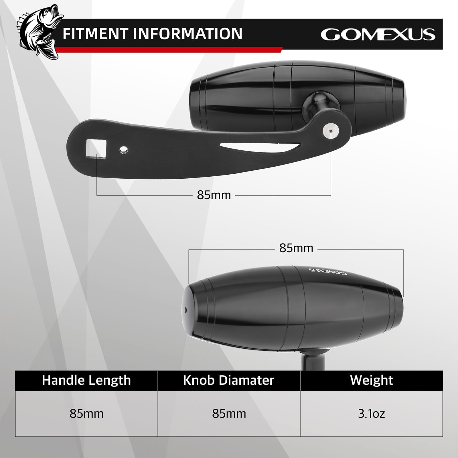 Amazon.com: GOMEXUS Power Handle for Shimano TLD 20 25 Fishing