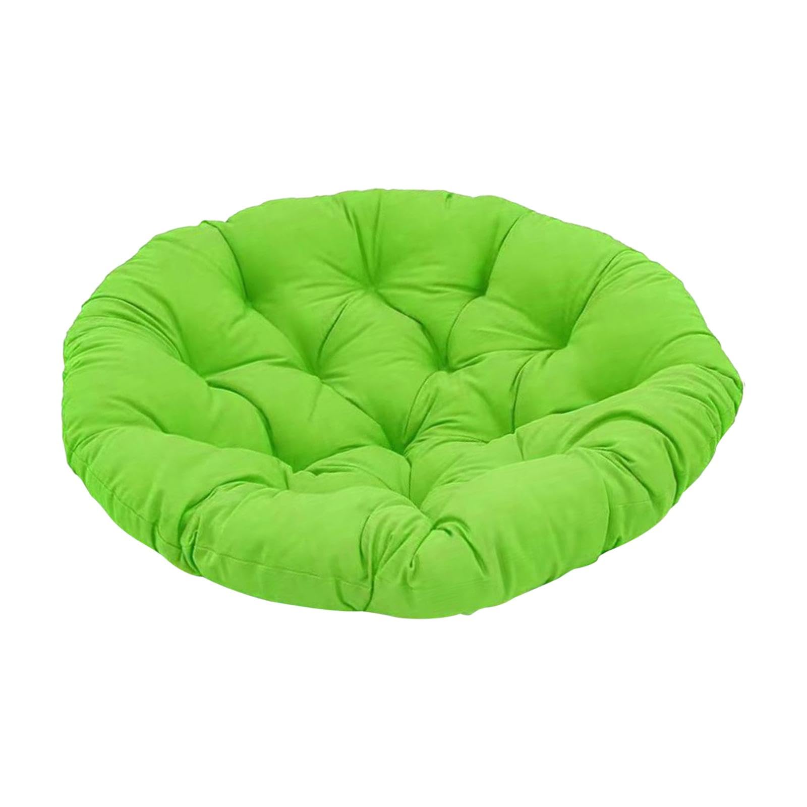 CLUB BOLLYWOOD® Egg Chair Cushion 40cm Rattan Cushion for Hck Wicker Chair Rocking Chair Green| Yard, Garden & Outdoor Living | Cushions & Pads| Cushions & Pads|1 Hanging Chair Cushion-image-39