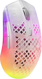 SteelSeries Aerox 3 Wireless Gaming Mouse - 68g Lightweight, 18K DPI, 200hr Battery