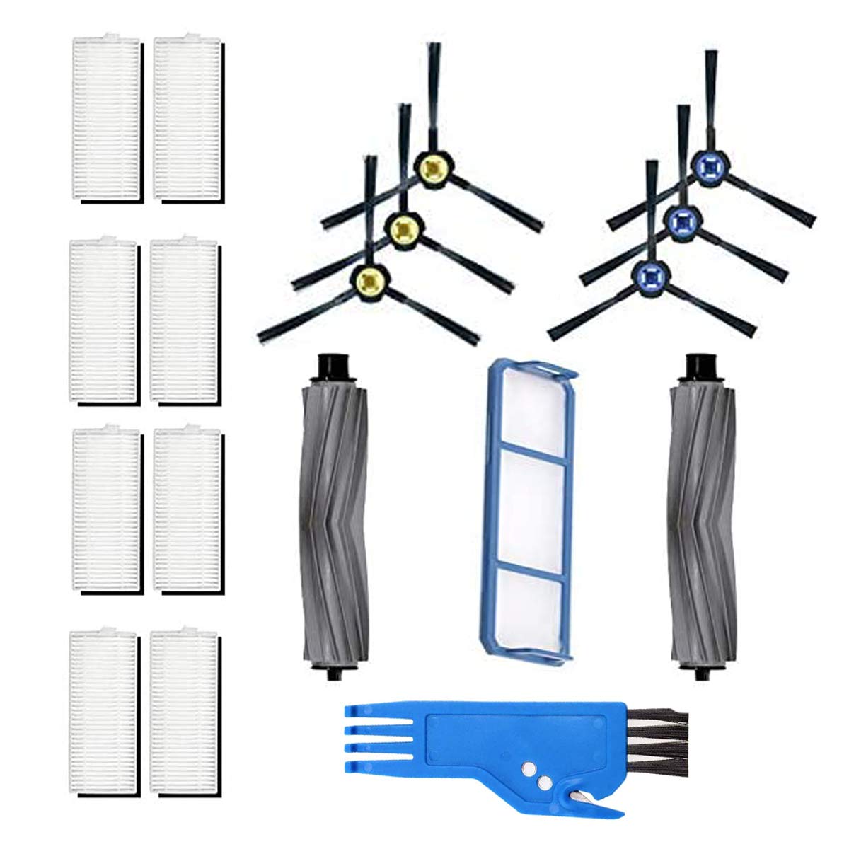 Filtre et brosses caoutchouc Amibot Animal pour grand ménage