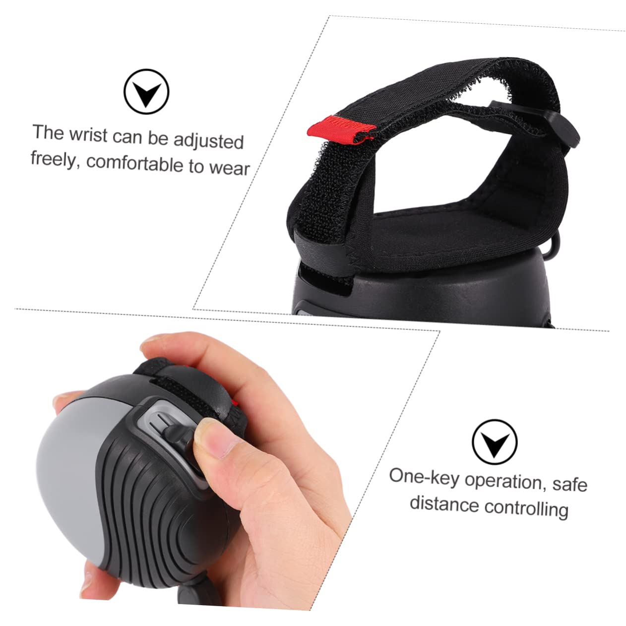 Sosoport 1pieza Correa Automática para Perros De Nylon Extensible Cuerda De Tracción De Strap De Entrenamiento para Mascotas para Paseos Jogging y Camping
