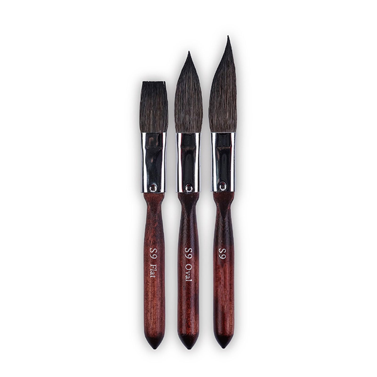 3 Pcs Artist Brushes Watercolor Brush Set Paint Brushes Acrylic Paint Brush Squirrels Hair Painting for Painting