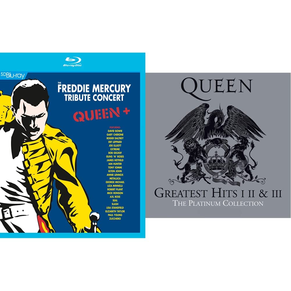 Queen + The Freddie Mercury Tribute Konzert (1992) Auf Blu-ray – Neu, Regionfree & USA-kompatibel
