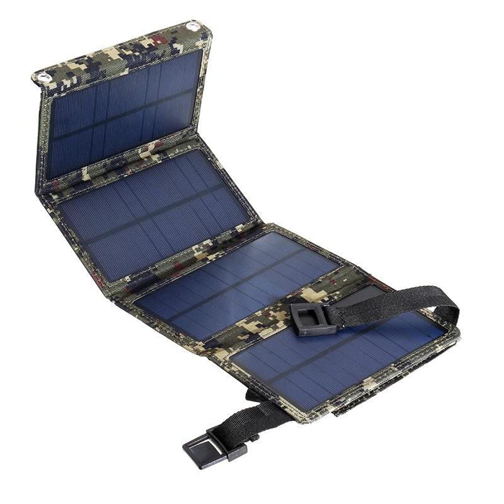 Homgee USB Solar r 20W Portable Solar Panel Phone r forAndroid Smartphones iPads Android Tablets Foldable Solar Panel for Camping Outdoors-image-1