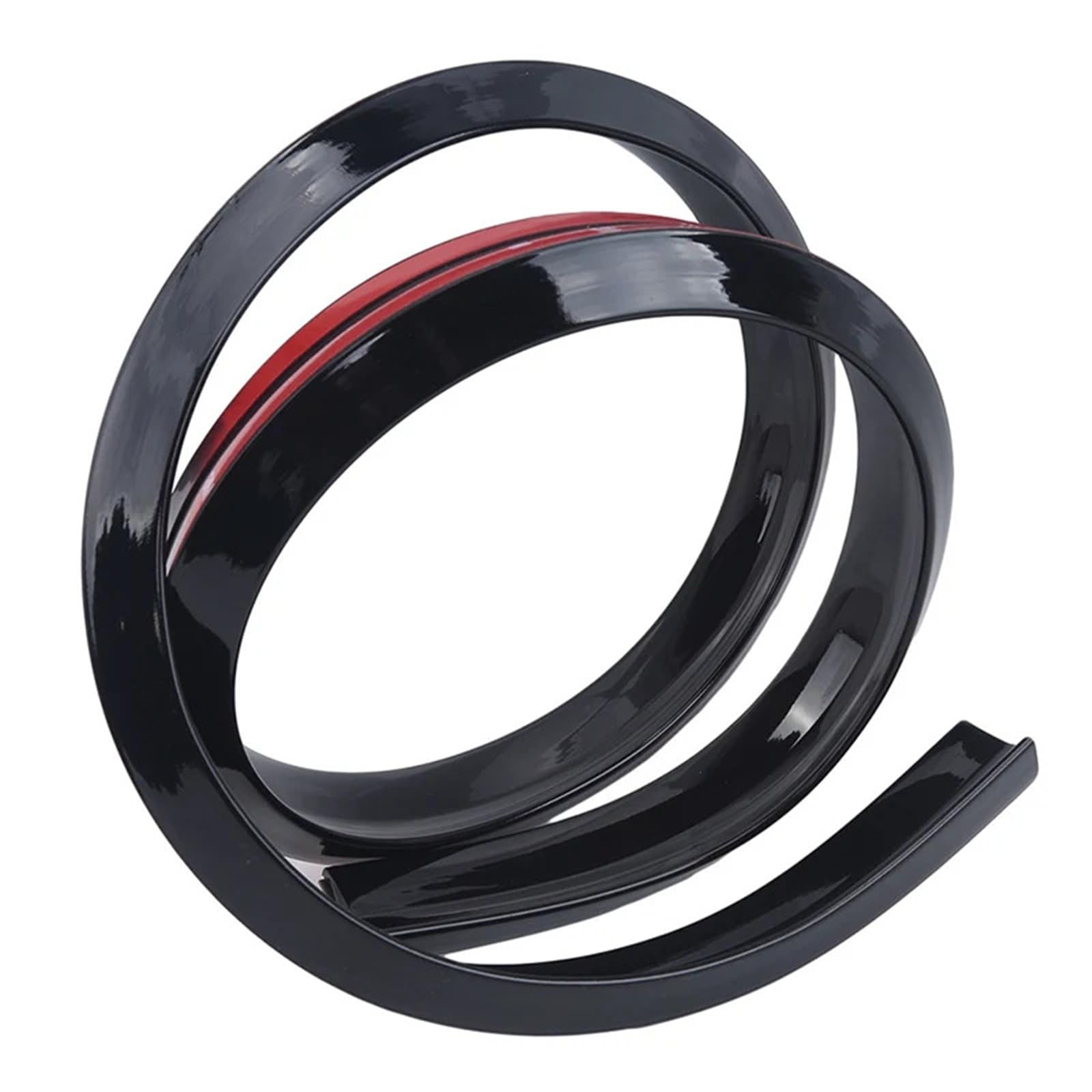 Spoiler in fibra di carbonio 5D Car-Styling da 1,5 m, fai da te, compatibili con BMW, Toyota, Hon-da, KIA, Hyundai, Opel, tutti gli spoiler universali for auto(Pure black matte)