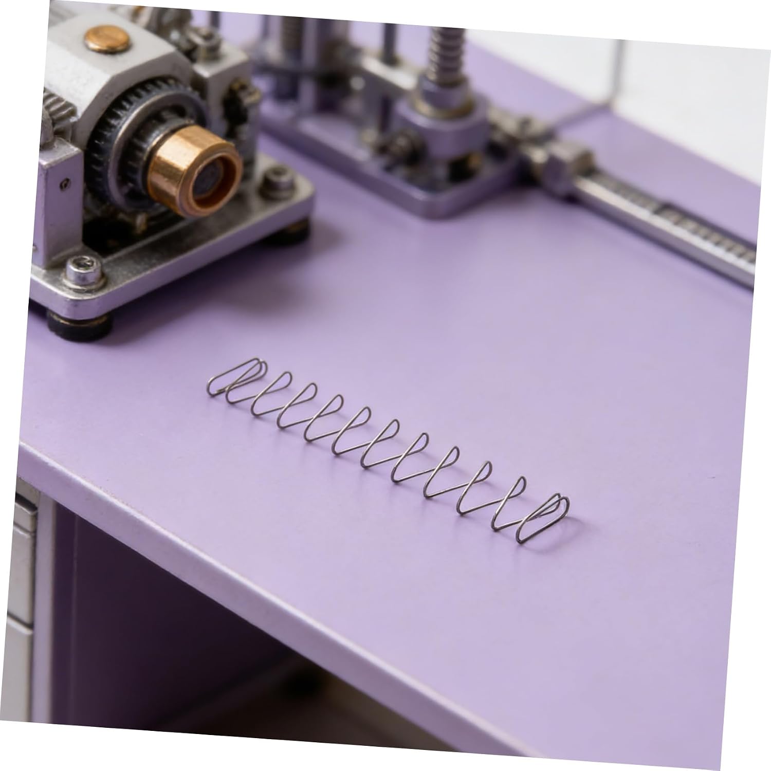 2pcs Trapezoidal Flat Springs Industrial Mechanical Coil Compression Components for Crafting Machines and Equipment Assembly Wear-Resistant Steel Parts
