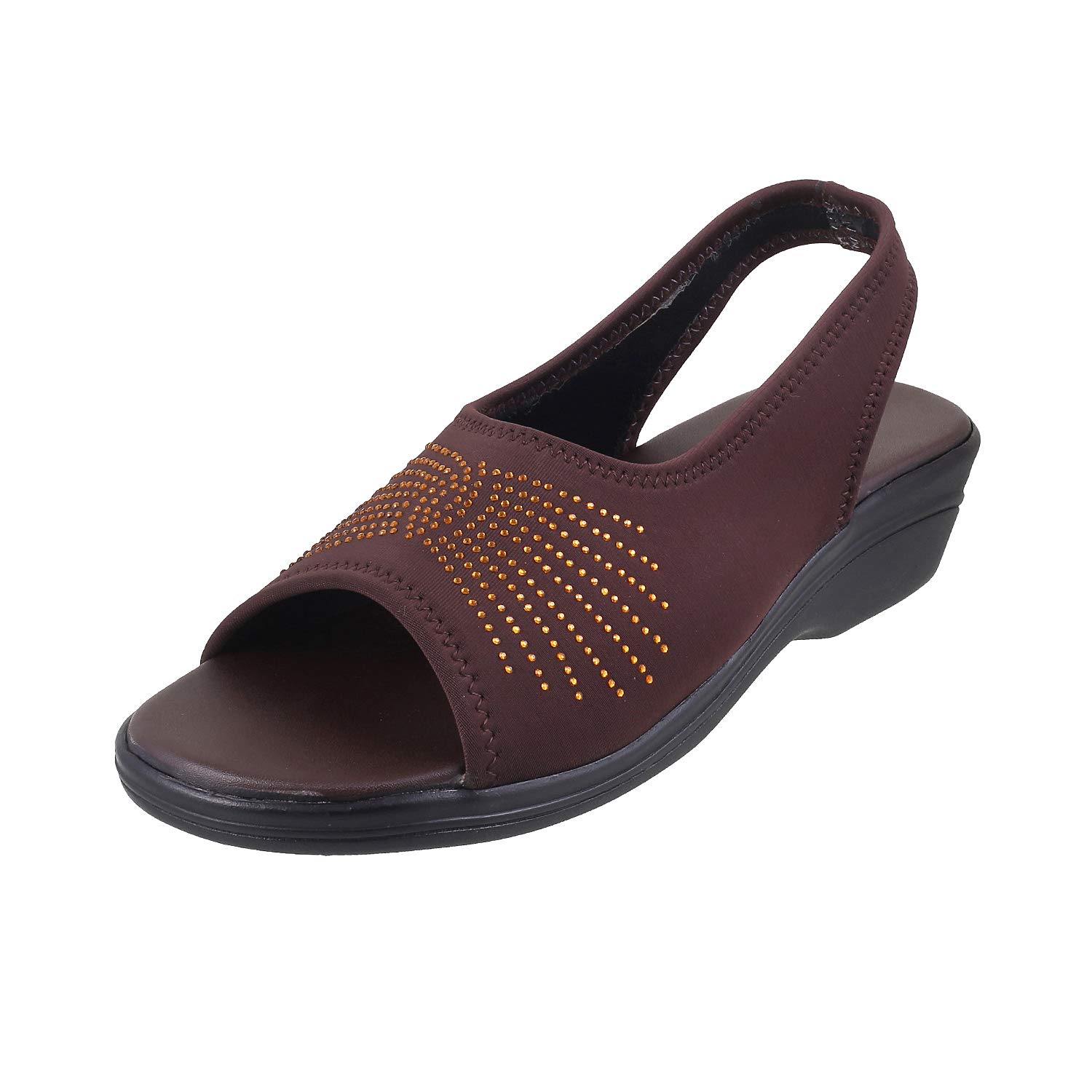 Walkway Womens Synthetic Brown Sandals (Size (6 UK (39 EU)) (B084TH7YFB) Amazon Price History, Amazon Price Tracker