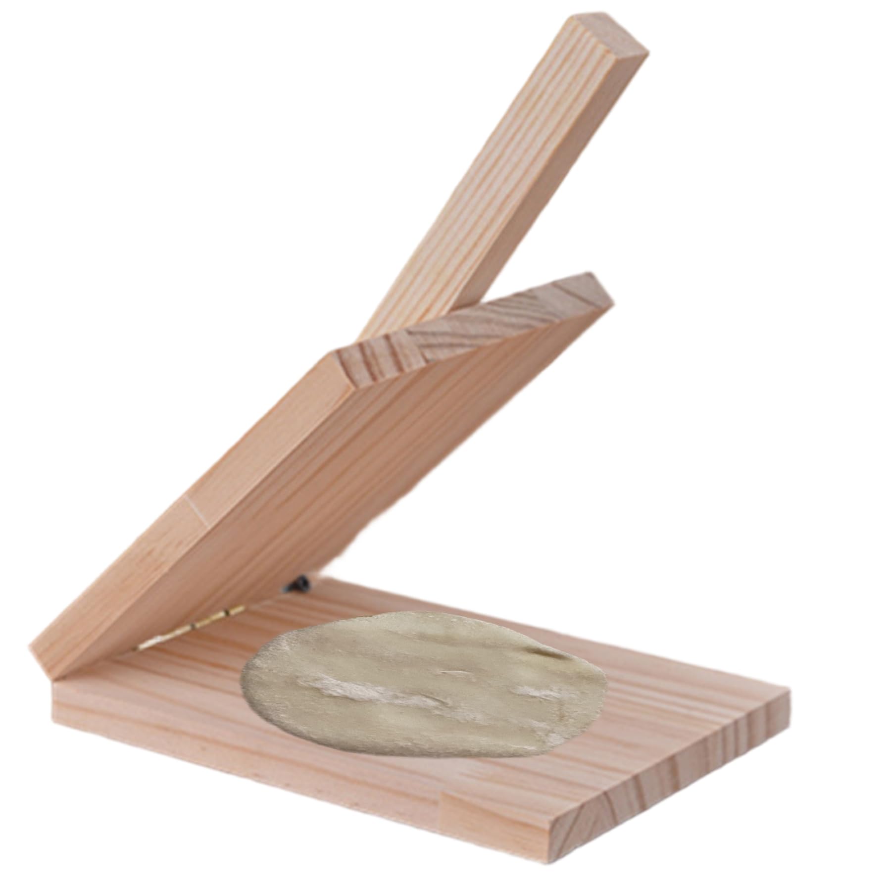 Wood Tortilla Press Multifunctional Dumpling Press with Comfort Handle Practical Presser for Pancakes Pizza Manual Corn Tortillas Wrapper