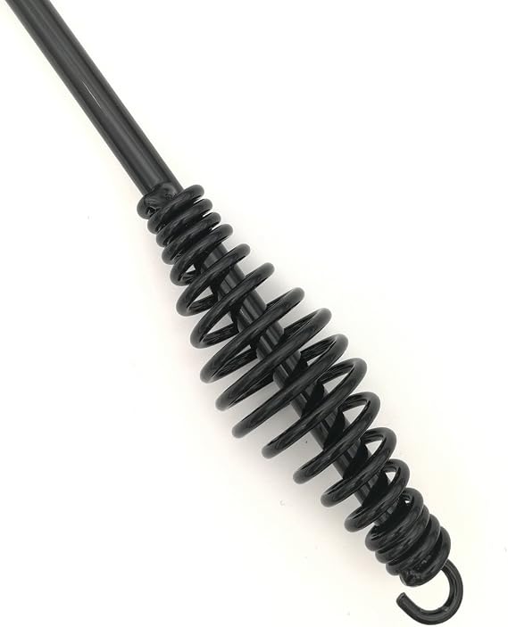 VASTOOLS Welding Chipping Hammer with Coil Spring Handle,10.5,Cone and Vertical Chisel/ 10 Wire Brush, Black