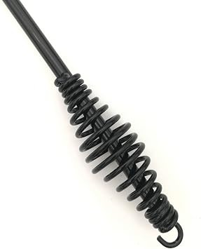 VASTOOLS Welding Chipping Hammer with Coil Spring Handle,10.5,Cone and Vertical Chisel/ 10 Wire Brush, Black