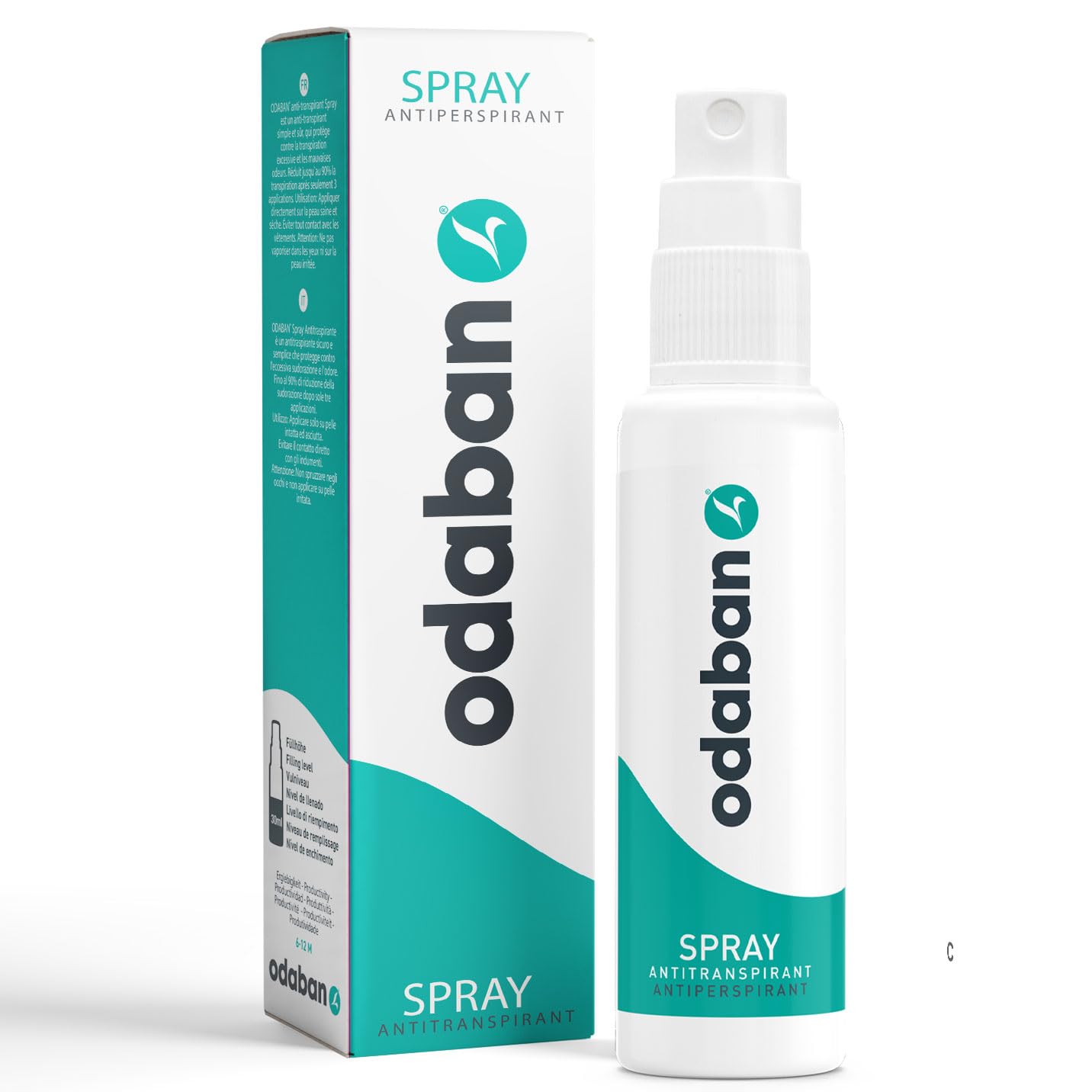 Gamergrip - odaban® Antitranspirant Deo Spray gegen schwitzige Hände | Handschweiß | schwitzende Füße | schwitzen im Gesicht &amp; Körper 30ml – Amazon Angebot
