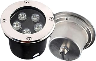 Recessed Underwater Light - Submersible Led Pool Lights, Outdoor Ground Lights, Ip68 Waterproof Outdoor Recessed Spotlight, 12V Buried Light, for Garden, Outdoor, Pond La