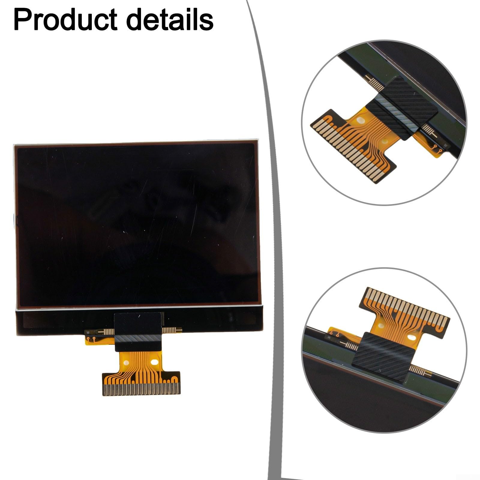 Écran de tableau de bord pour Golf 5 pour Passat pour Touran pour Jetta pour Skoda 2003+, 1TD920862 - Pièce de rechange LCD