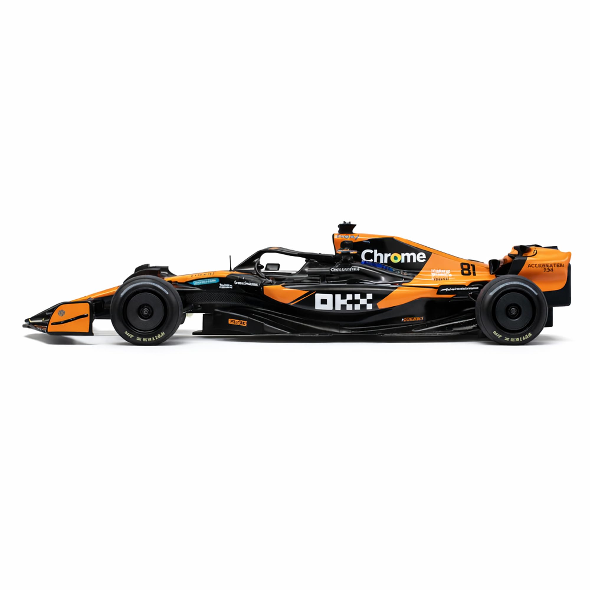 McLaren MCL60 F1 Die Cast Car - Official 1:43 Model -3 McLaren MCL60 F1 Die Cast Car - Official 1:43 Model -3