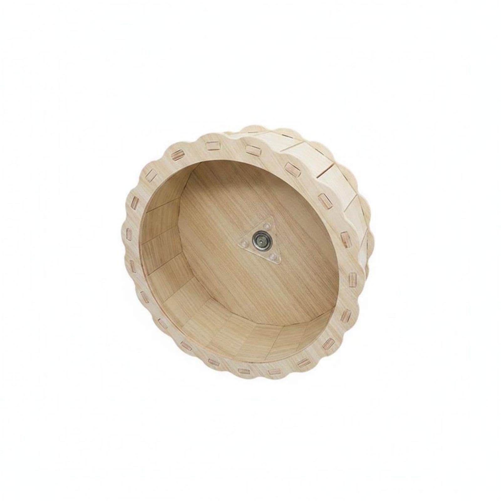 Silent Hamster Wheel Low Noise Wooden Hamster Wheel Wood Pet Exerciser for Hamsters, Guinea Pigs, Cage 21CM|Pet Supplies| Small Animal Supplies| Exercise & Toys-image-49