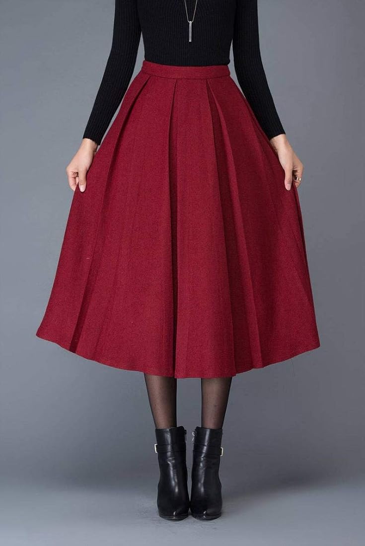 スカート DARK RED RUM band design skirt DARK RED RUM band design skirt