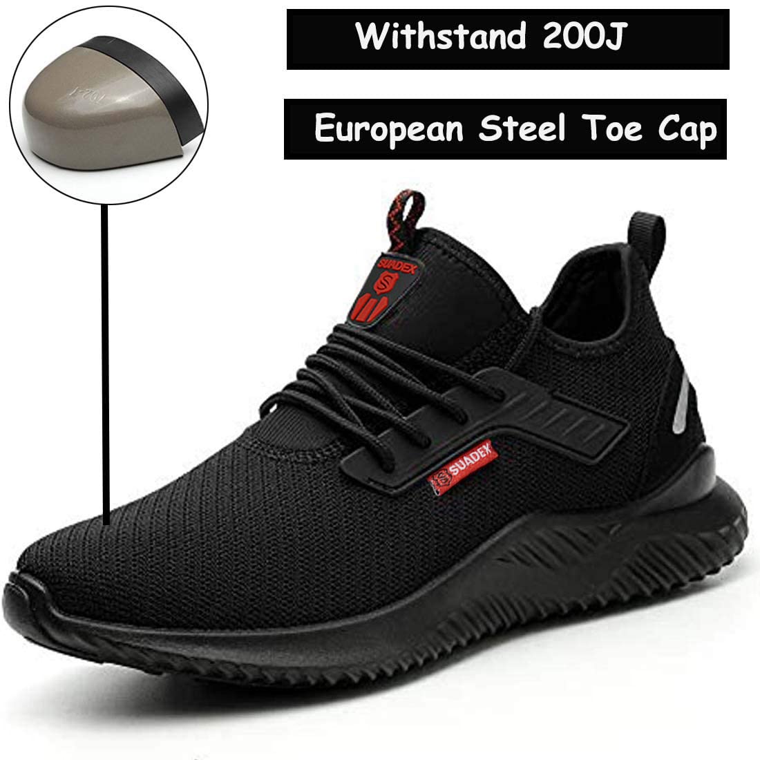 Snapklik.com : Steel Toe Shoes For Men Women Indestructible Steel Toe ...