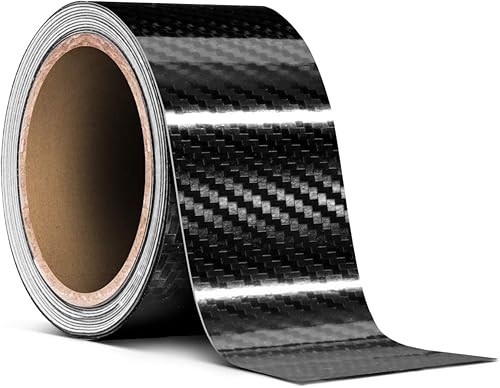 VViViD - Rollo de vinilo de fibra de carbono negro de alto brillo epoxi