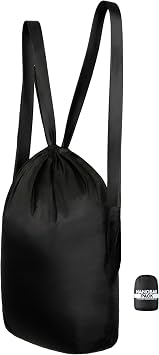 Nanobag Pack 14L Packable Foldable Drawstring Backpack For Men & Women