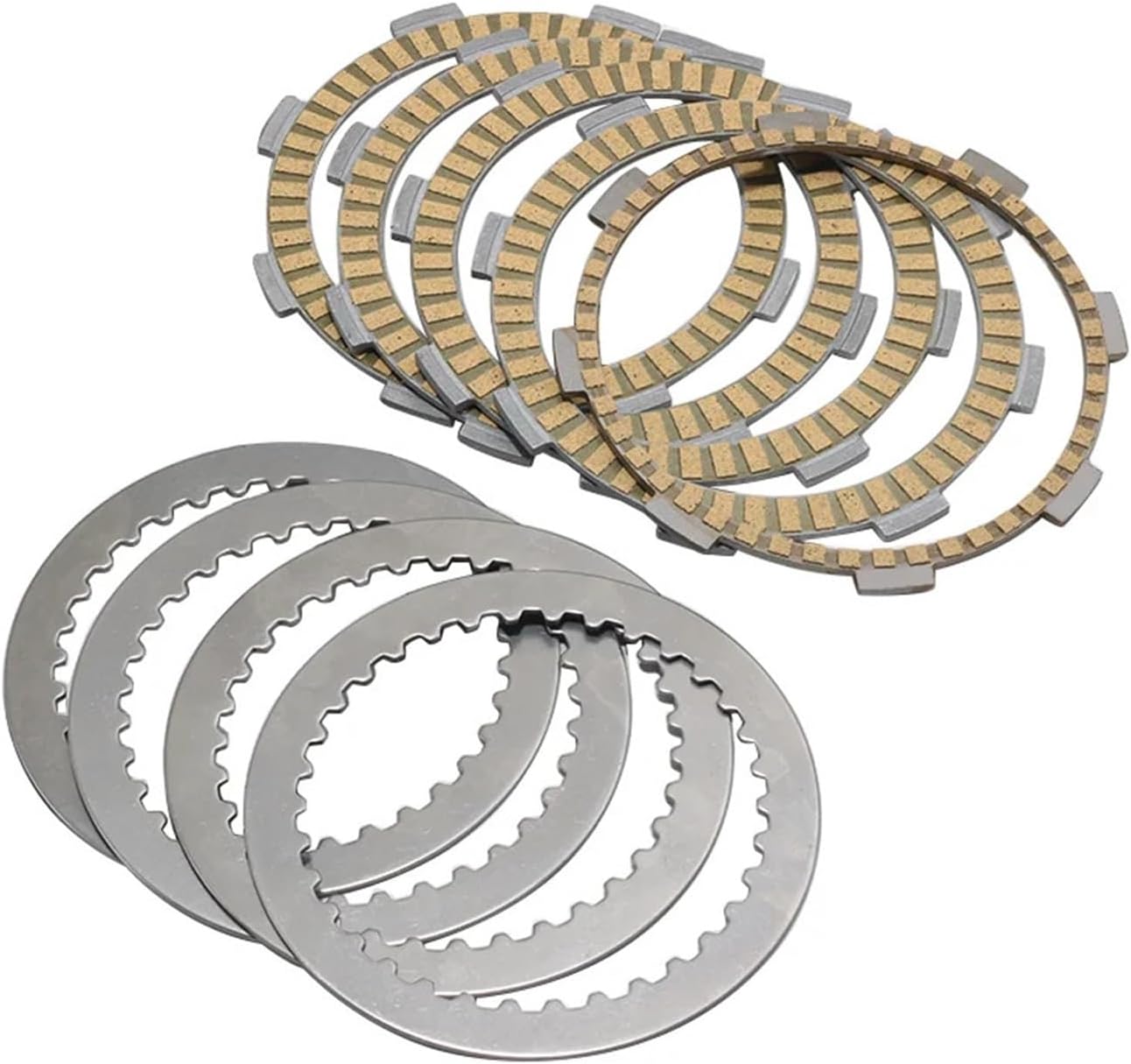 Clutch Friction Plates Disc Set for 125 E RC125 Motorcycle - OEM Replacement Parts 90132111000 90132211000