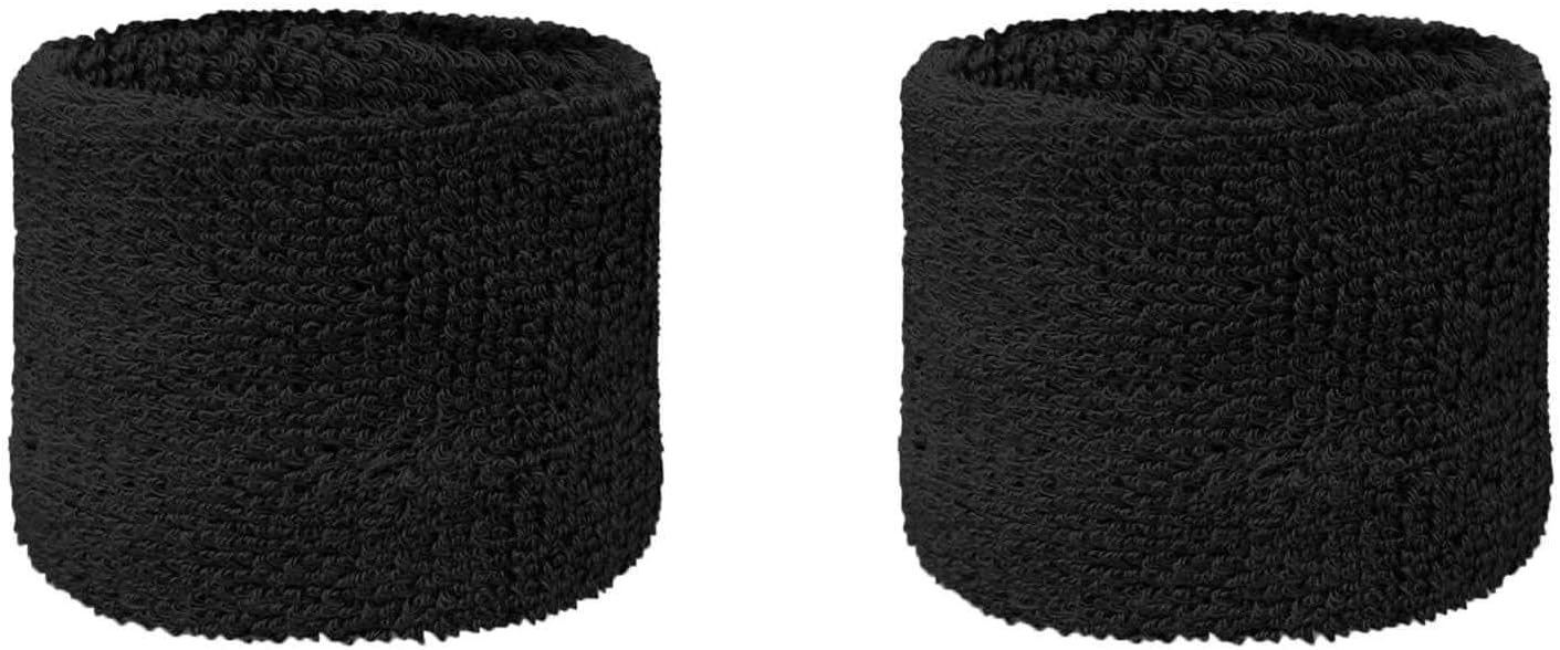 Couver Camo Rainbow Plain Striped Cotton Terry Youth Sweat Wristband for Sports & More