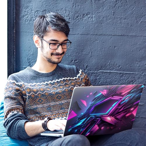 Image of Full Body Laptop Skin Bubble-Free| Laminated| Removable| HD Quality Sticker for Laptops Upto 15.6 Inches Compatible with Hp /Dell /Acer /Lenovo /Asus etc.(Pattern-213)