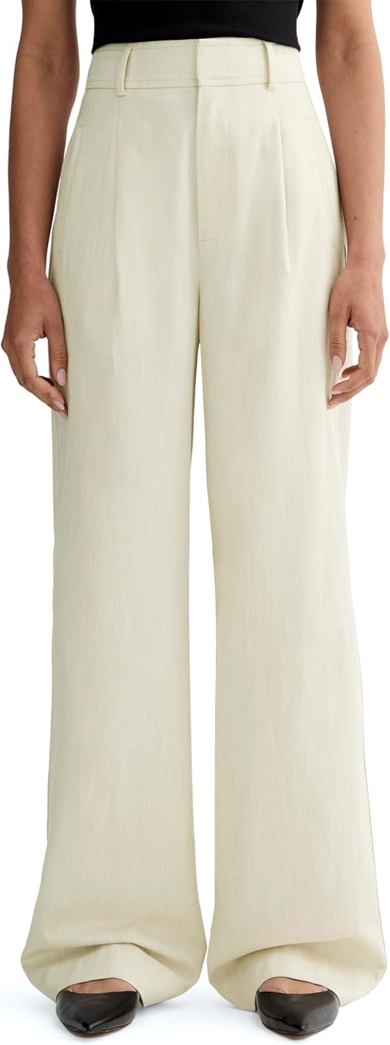 Everlane Womens The Draper Pleated Pant in Buttersmooth - Image 2