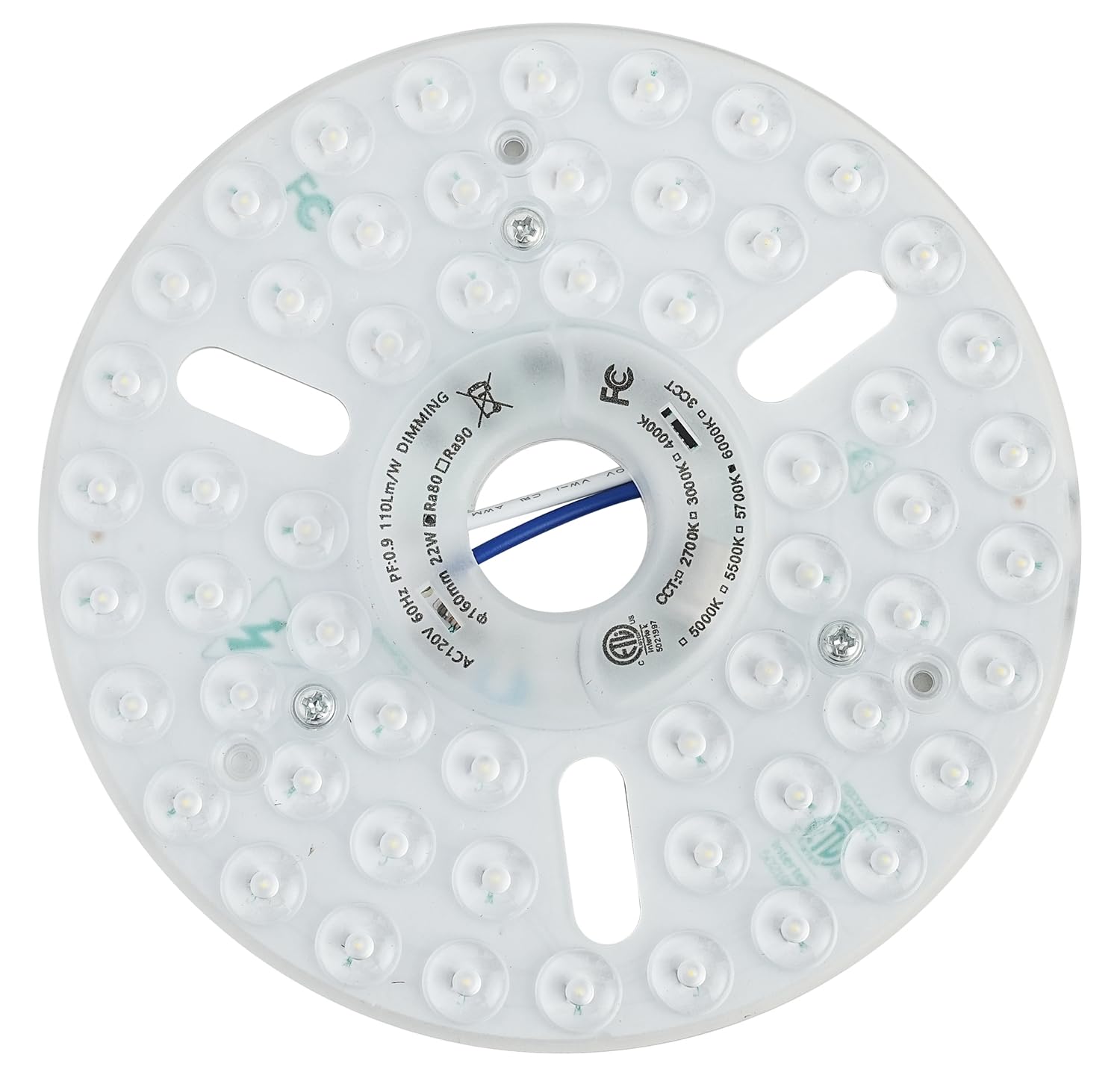Snapklik.com : Ledytech 22W 6.3 Retrofit Light Kit For Ceiling Fan ...