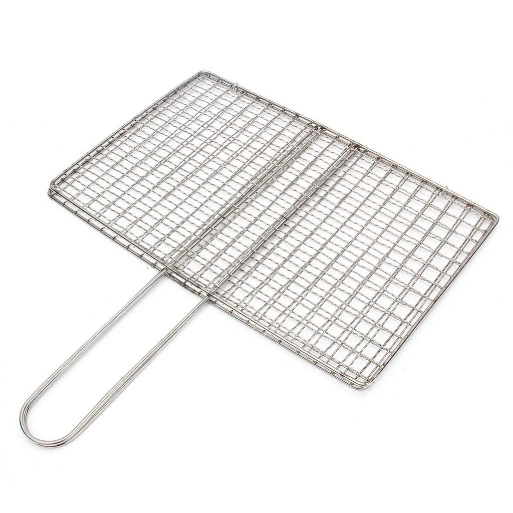 Grille de barbecue pour poisson et viande JFDBGU idéale en pique-nique et camping sauvage