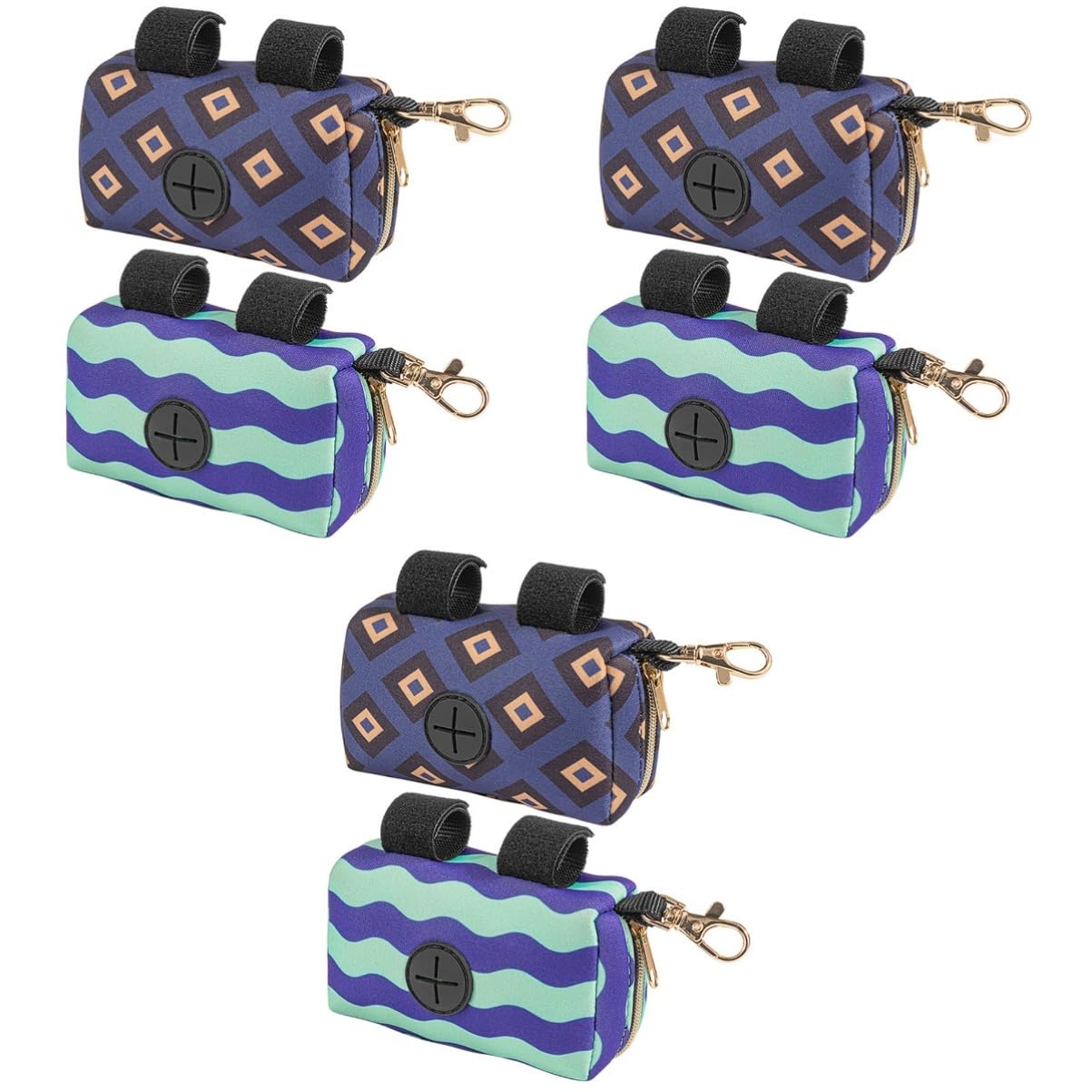 Abaodam 6pièces Distributeur De à Couches Portable Support Pratique Pour à Déchets De Couches Pour Voyager Avec Vague