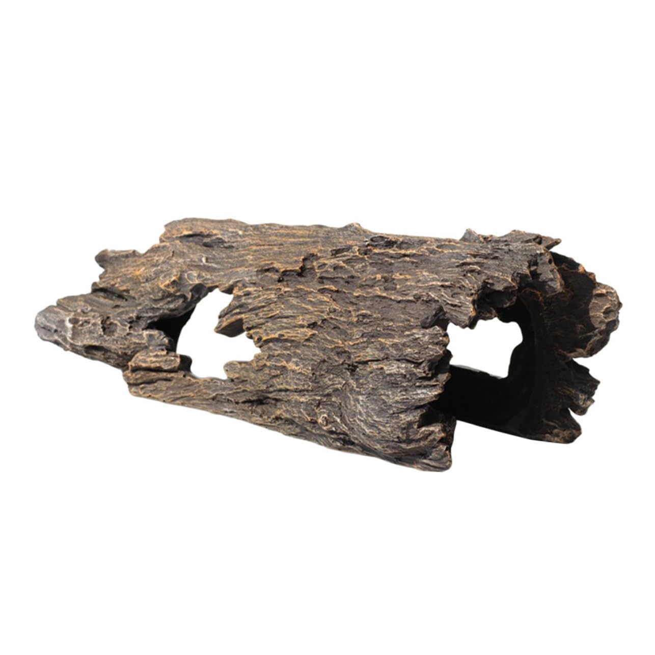 TOYANDONA Decoración De Koi De Árbol Simulado Resina Tocón De Árbol para Acuario Decoración De Paisaje De Acuario para Ocultar y Jugar Peces Añade Un Toque Natural Pecera