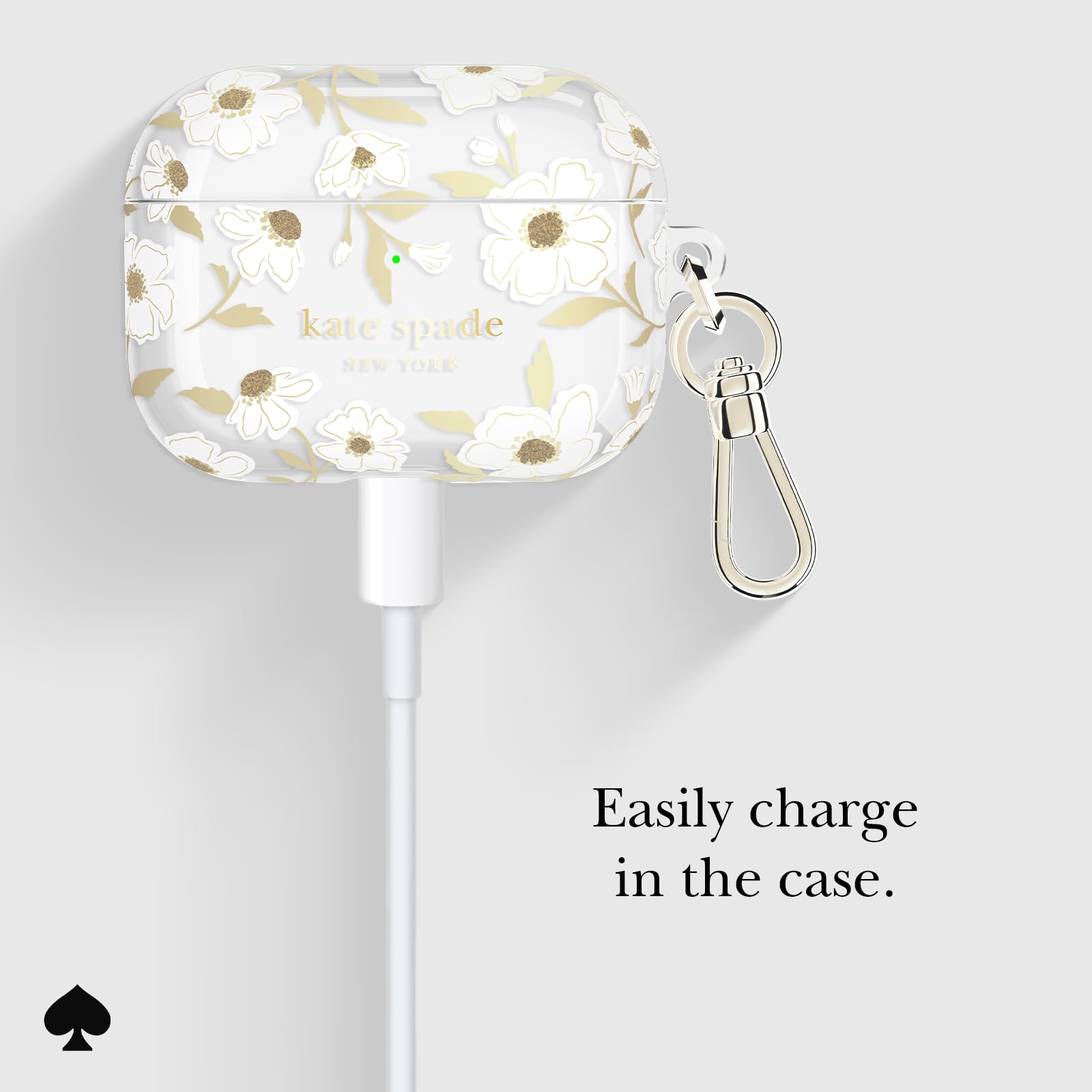 Amazon | Kate Spade New York AirPods Pro 3 保護ケース キーチェーン