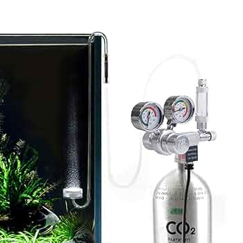 Amazon.co.jp: CO2 レギュレータ圧力計 水族館 co2 添加
