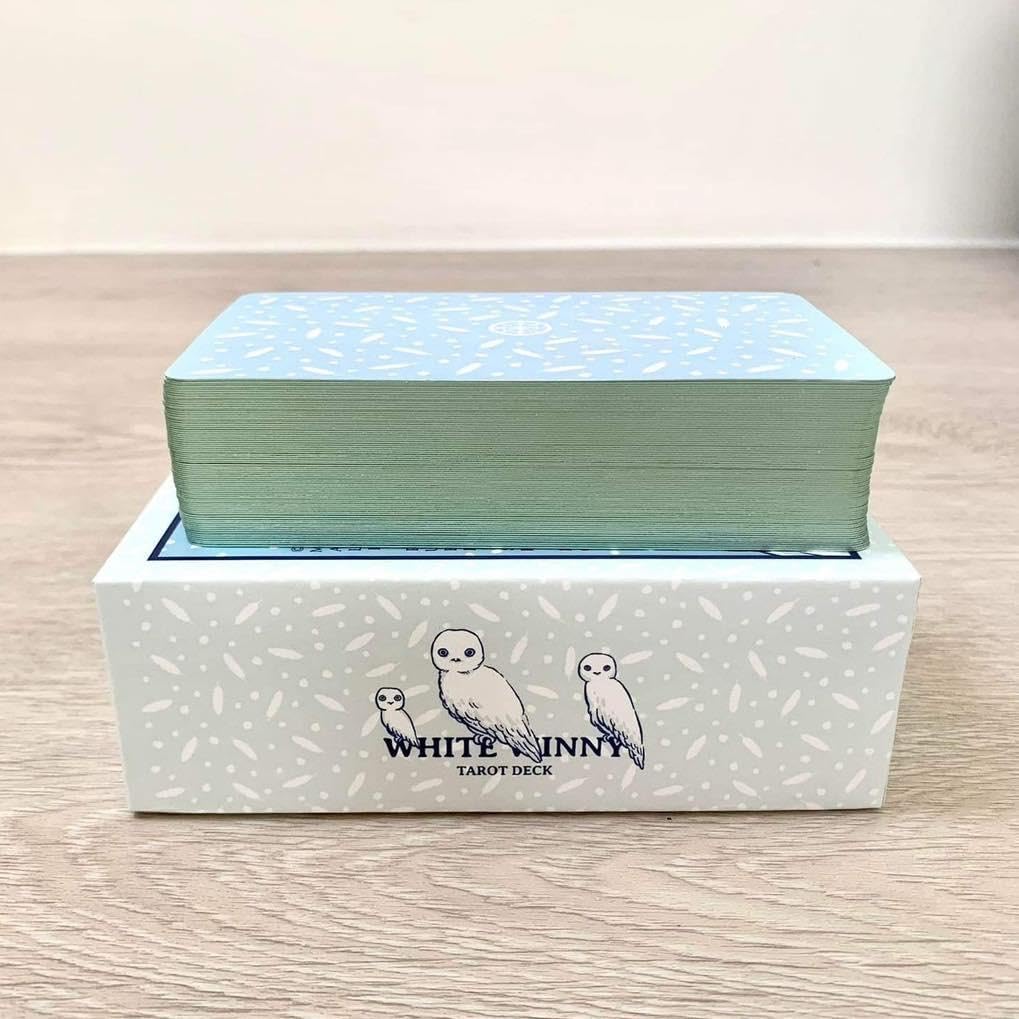 Amazon | WHITE WINNY 白フクロウのタロット 管理.CR | ドミノ