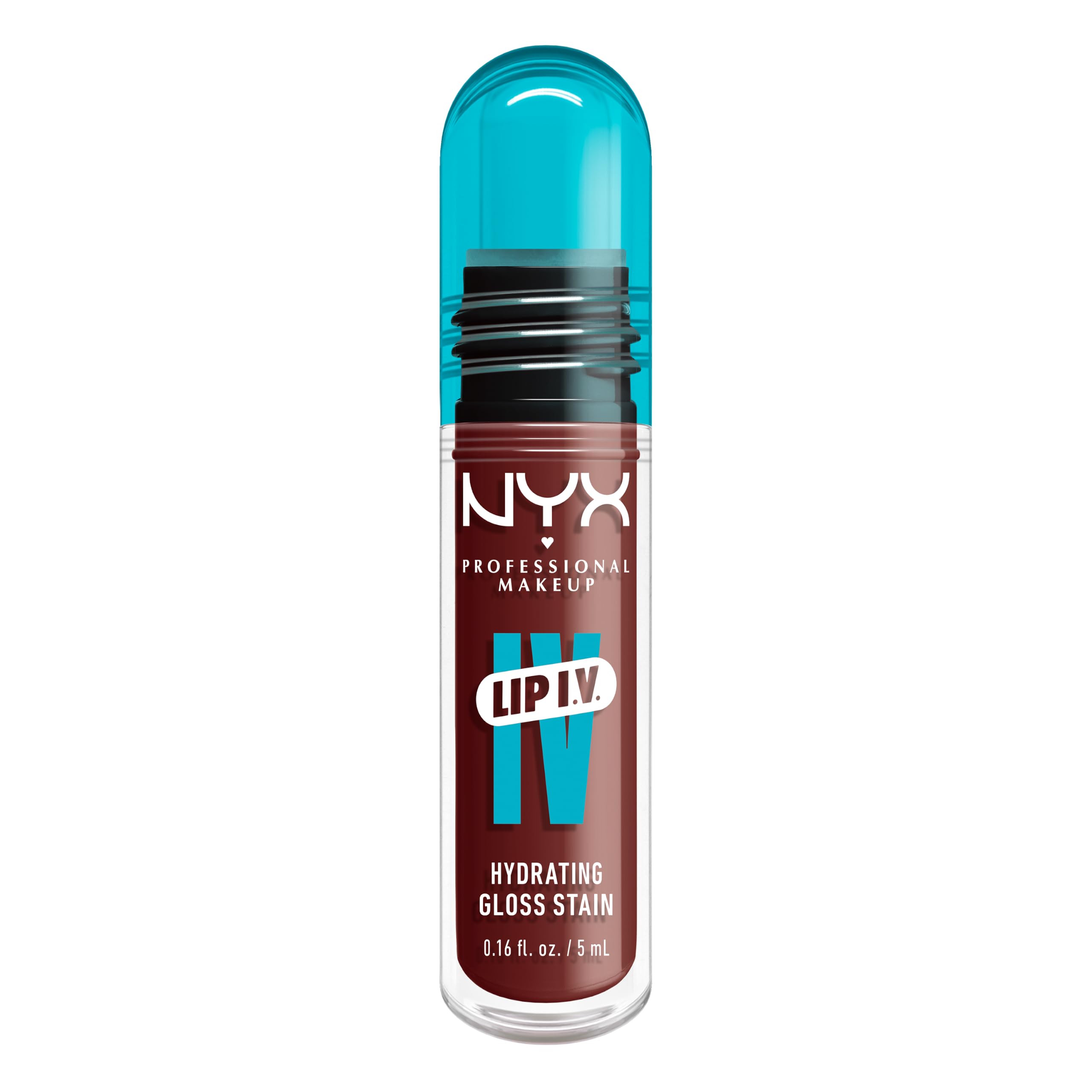 NYX Professional Makeup Lip Gloss Lip IV Lip Stain, Shade: Mocha Me Wet