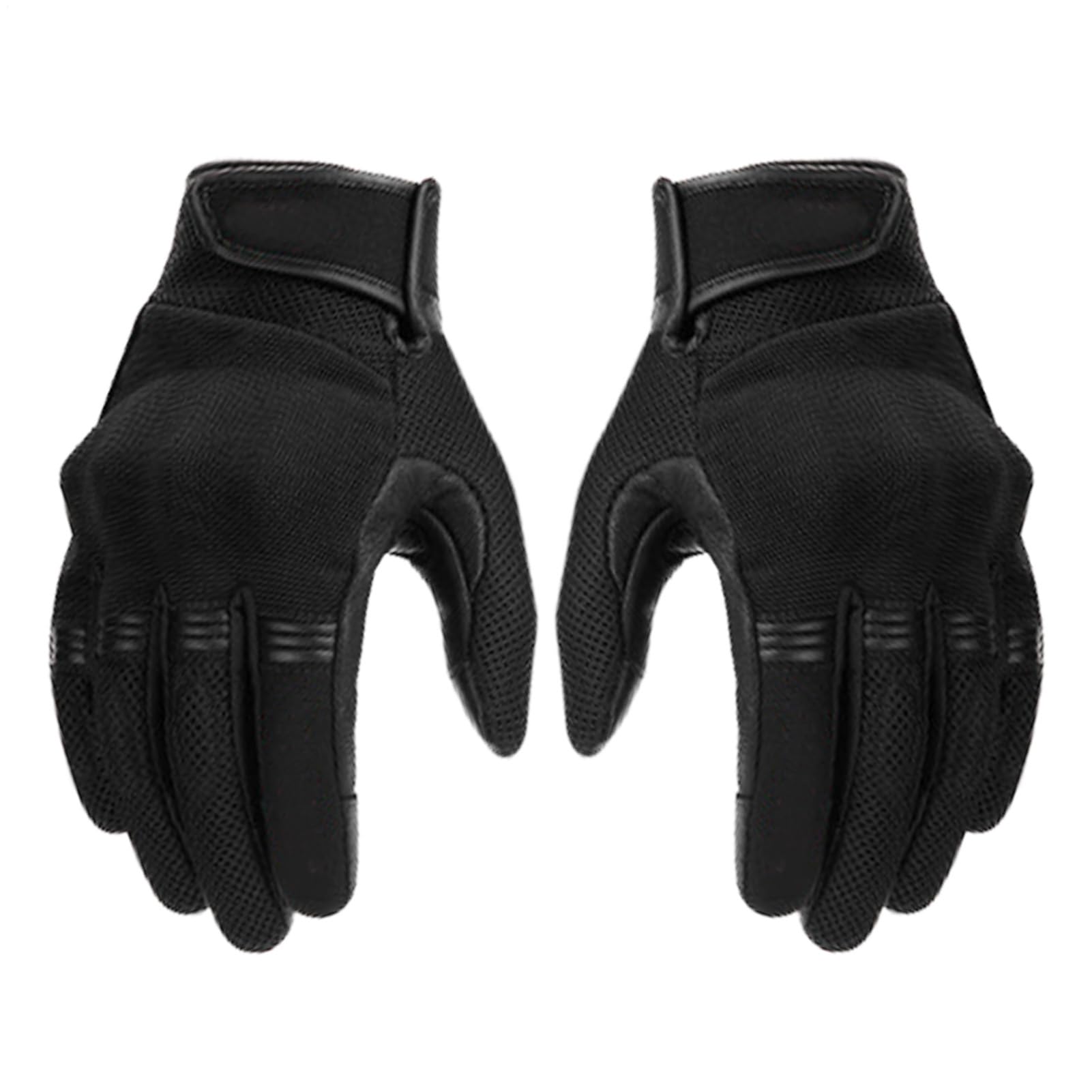 Genérico Guantes de Moto Táctiles y con amortiguación | Dedos completos Transpirable para escalada, navegación, carreras en carretera, deportes al aire libre, accesorios unisex,