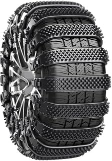 Car Snow Chains for Audi S5 3rd Generation 2024 Anti-Slip Tire Chains Anti-Skid Ties Tire Traction Chain Emergency Tire Chain,6-Black