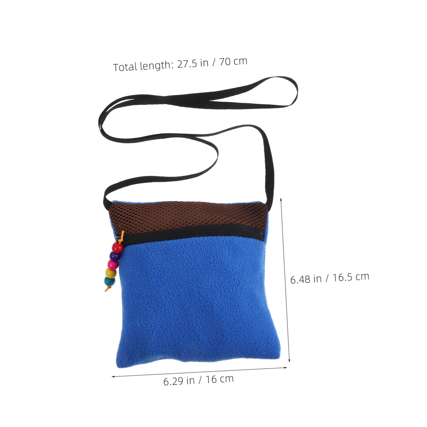 Sosoport Animal Carrier Pouch for Hamsters Sugar Gliders Breathable Travel Bag Versatile Sling Pouch for Outdoor Activities Comfortable Durable Design