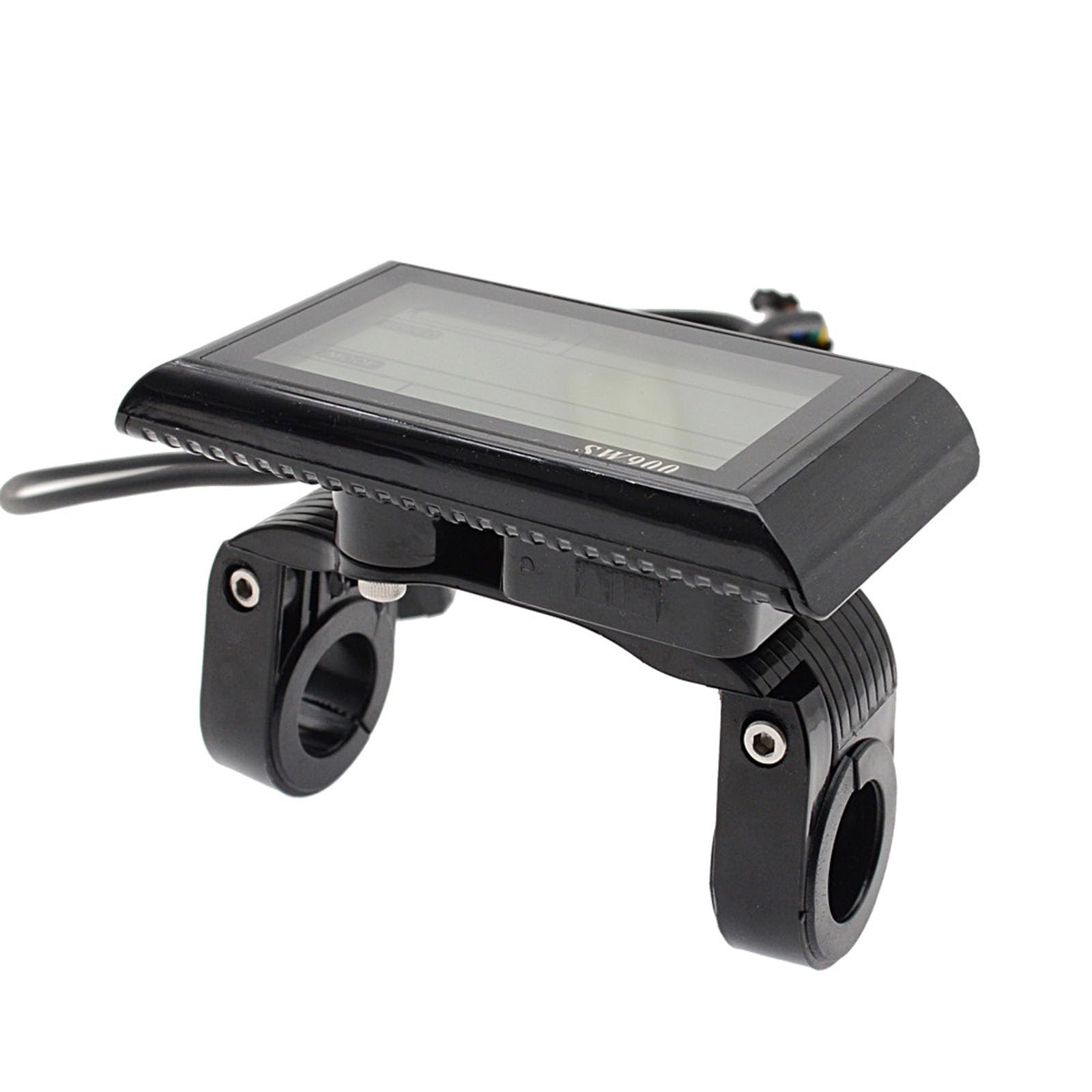 Compteur LCD 7 broches pour scooter électrique avec régulateur de vitesse, affichage de la puissance/de l'heure pour modification de vélo électrique, scooter, instrument de contrôle de la