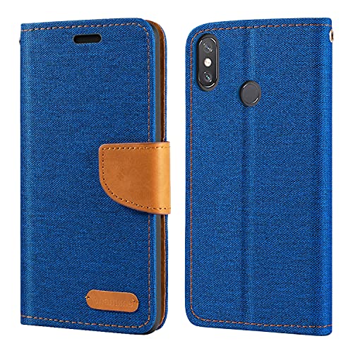 Custodia Umidigi F3S Pelle PU Custodia Flip In Pelle Con Finestra Compatibile Con Umidigi Custodia Protezione Totale Oro Rosa