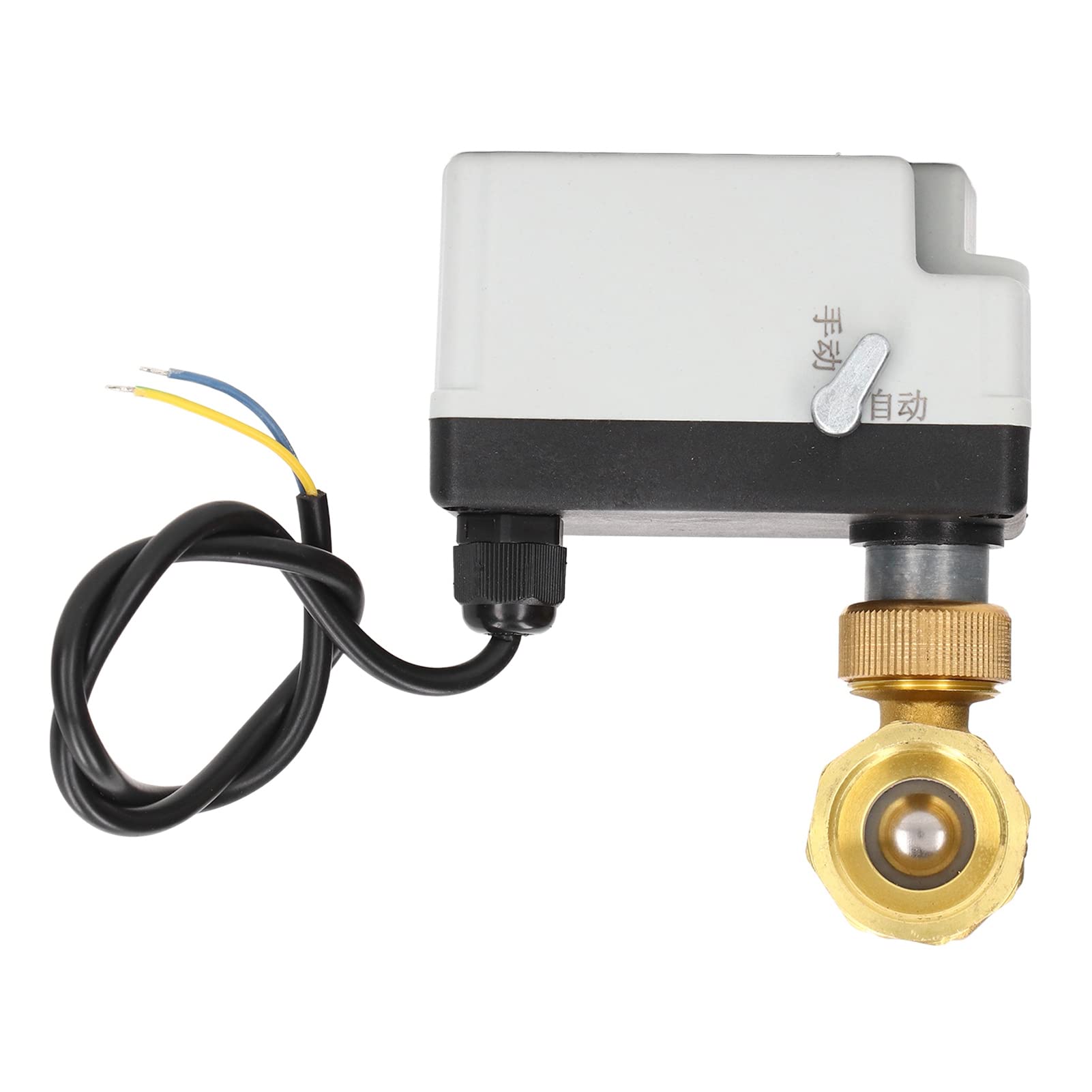 Zawór kulowy elektryczny 12-24 VDC 3/4" NC mosiężny do wody automatyczny zawór elektromagnetyczny dla systemów przemysłowych i wodnych