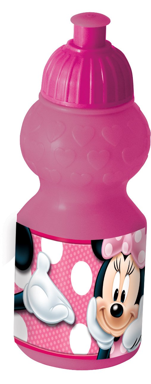 Joy Toy Kid's Minnie Drinking Bottle - Multi-Colour, 350 ml