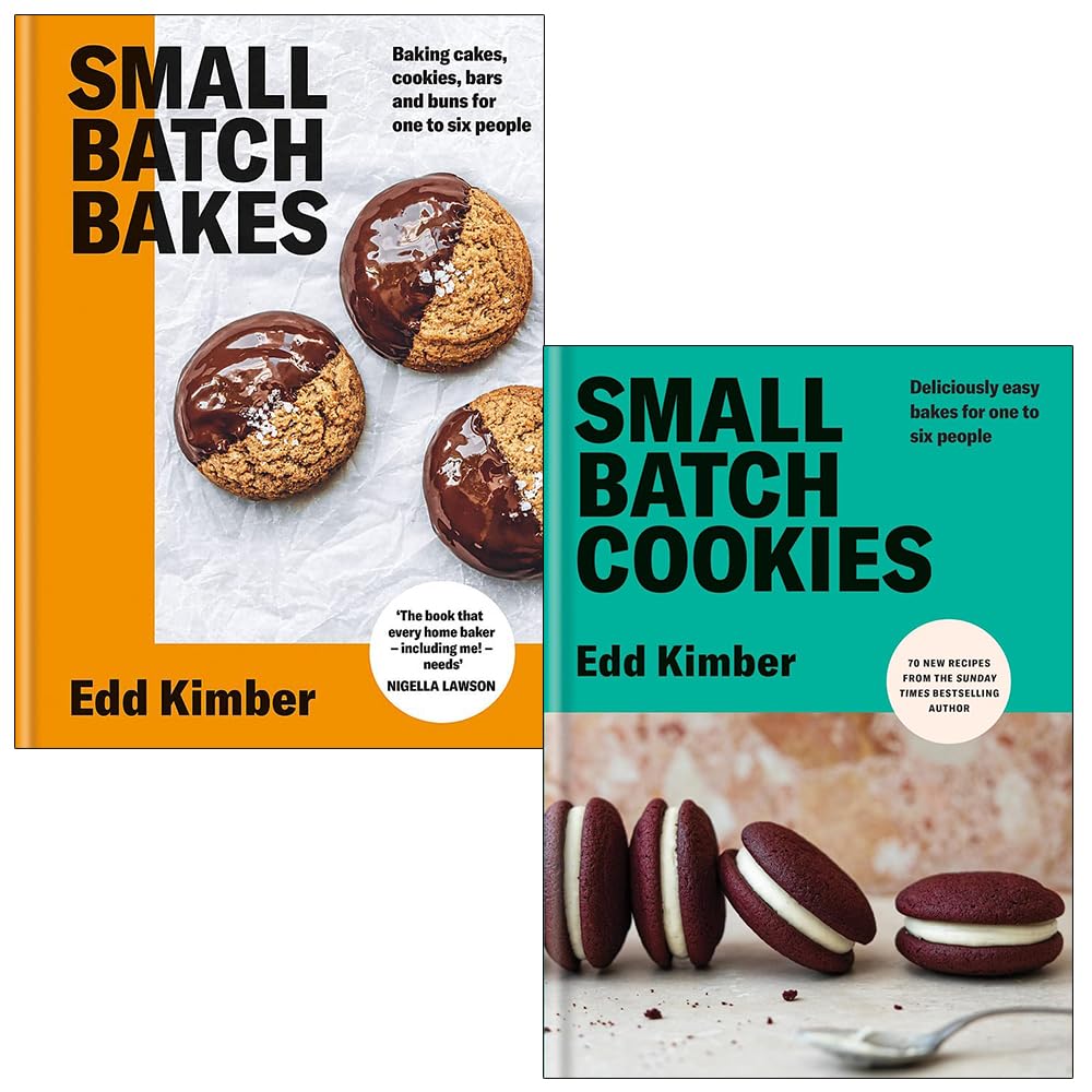 Edd Kimber Collection 2 Books Set (Small Batch Bakes & Small Batch Cookies)